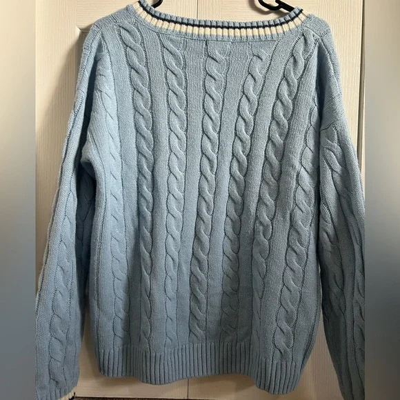 Ardene Light Blue Knit Top - Picture 5 of 5